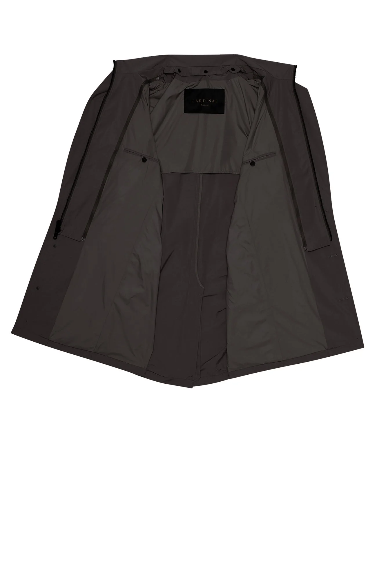 Fox Black Water Repellent Topcoat - Image 4