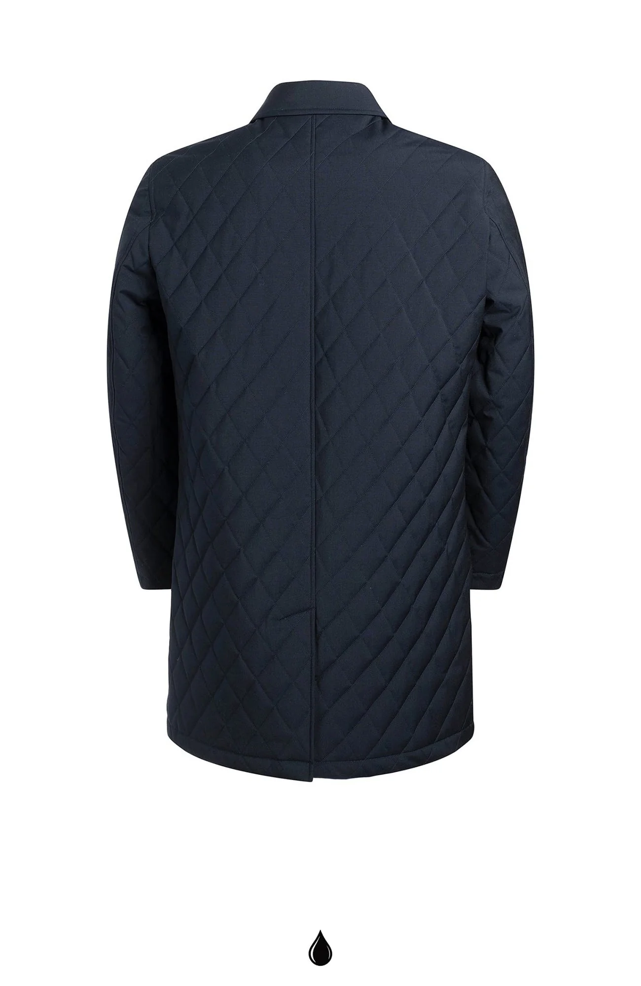 Mansfield Navy Wool Carcoat - Image 3