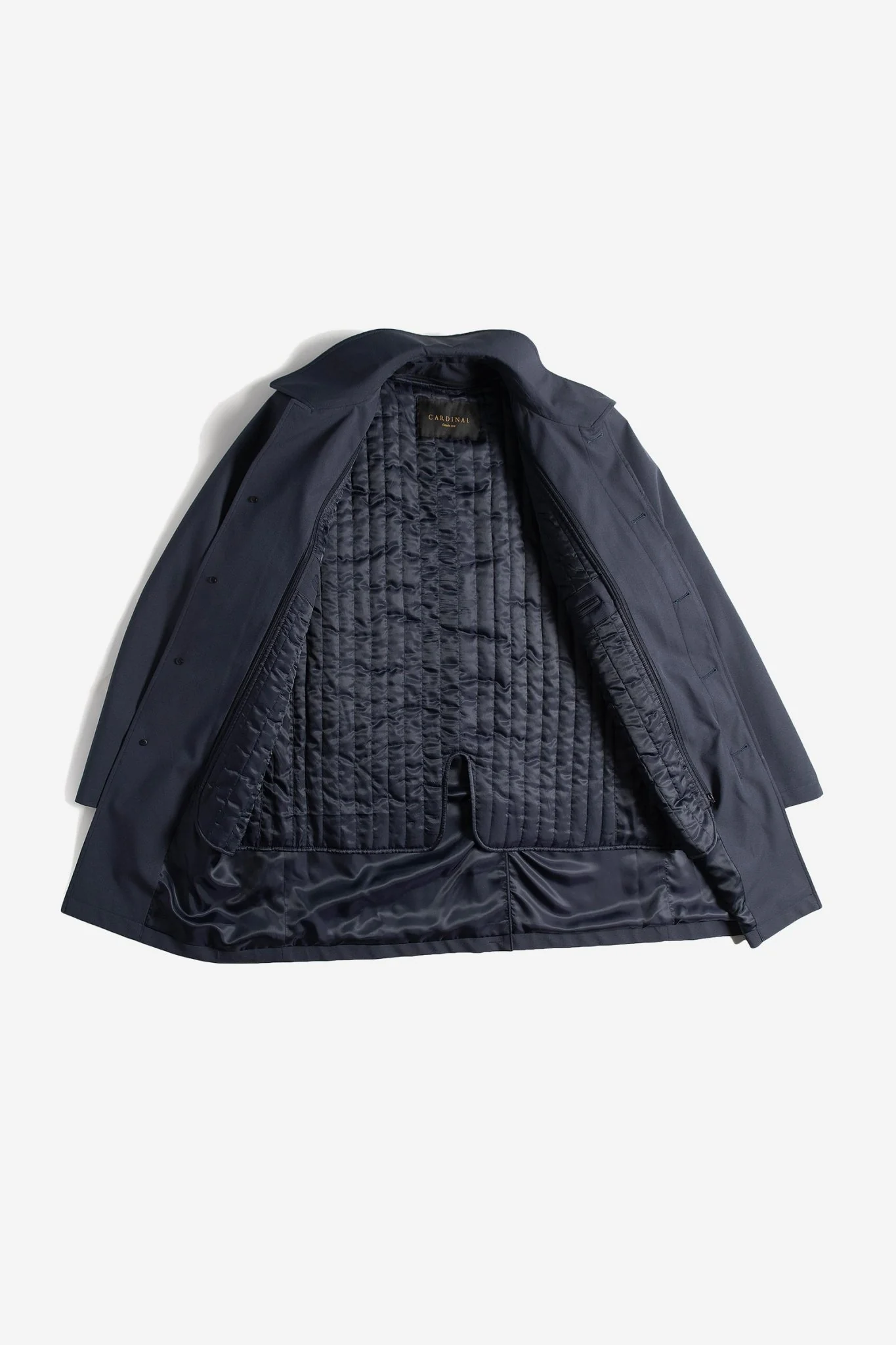 McCord Dark Navy Raincoat - Image 4