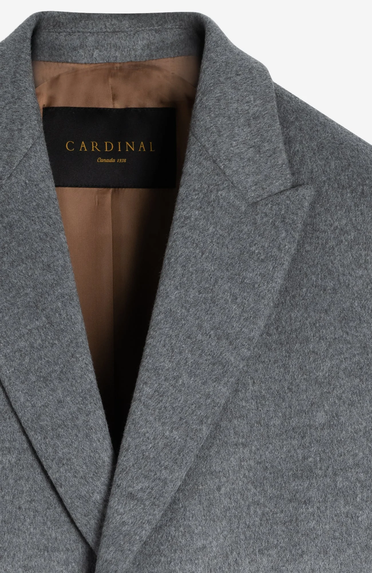 Sutton Light Gray Wool Topcoat - Image 5